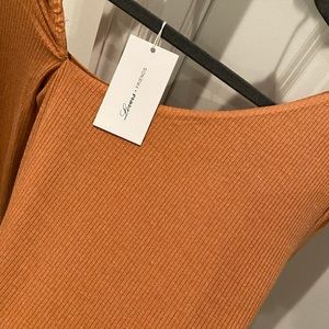 NWT lovers and friends off the shoulder mini dress